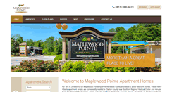 Desktop Screenshot of maplewoodpointe.com