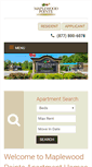 Mobile Screenshot of maplewoodpointe.com